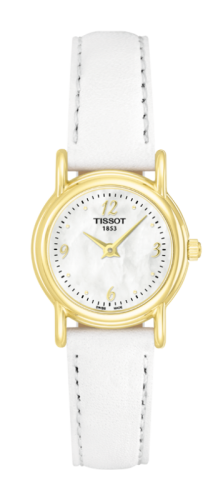 Tissot Carson Quartz 22 Yellow Gold / MOP / Strap